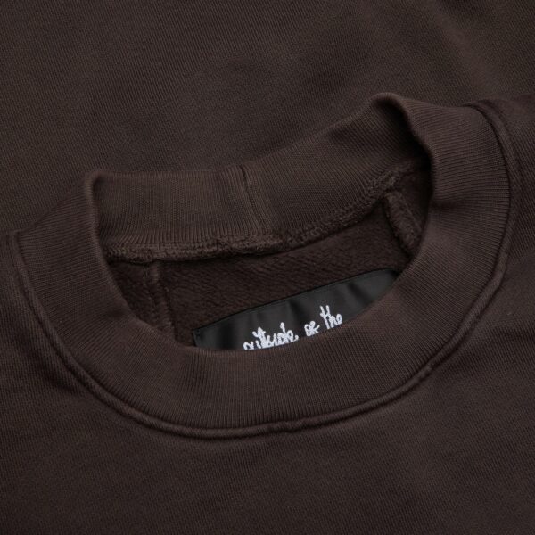 RIVINGTON roi Rebis Inri CVA Crewneck - Monk Brown - Image 3